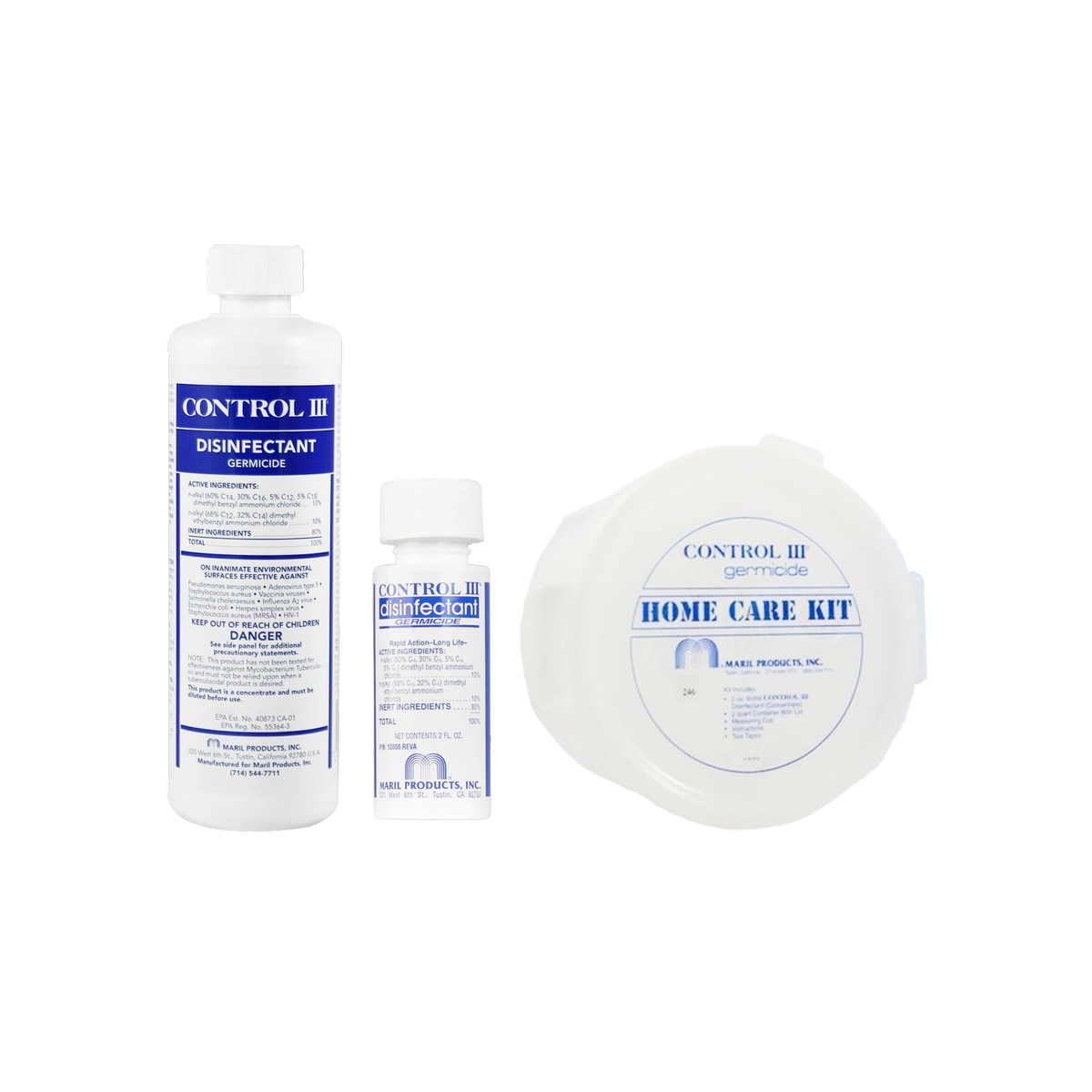 Control III Disinfectant CPAP Cleaning Solution