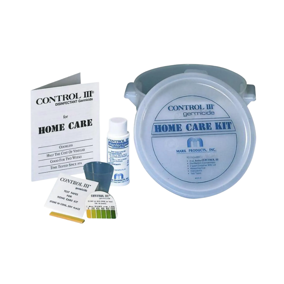 Control III Disinfectant CPAP Cleaning Solution