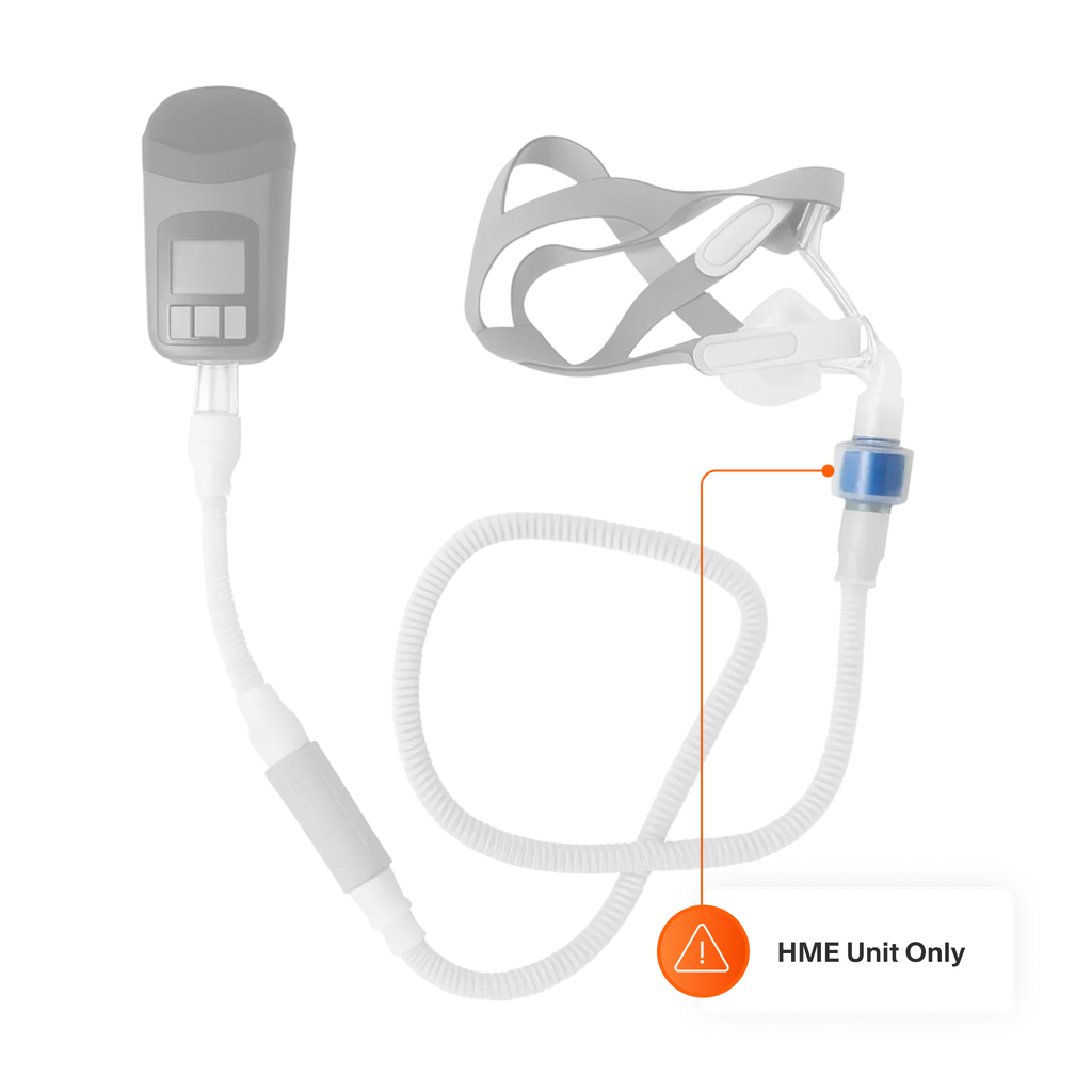 This purchase includes a Heat Moisture Exchange Unit for CPAP Machines only 