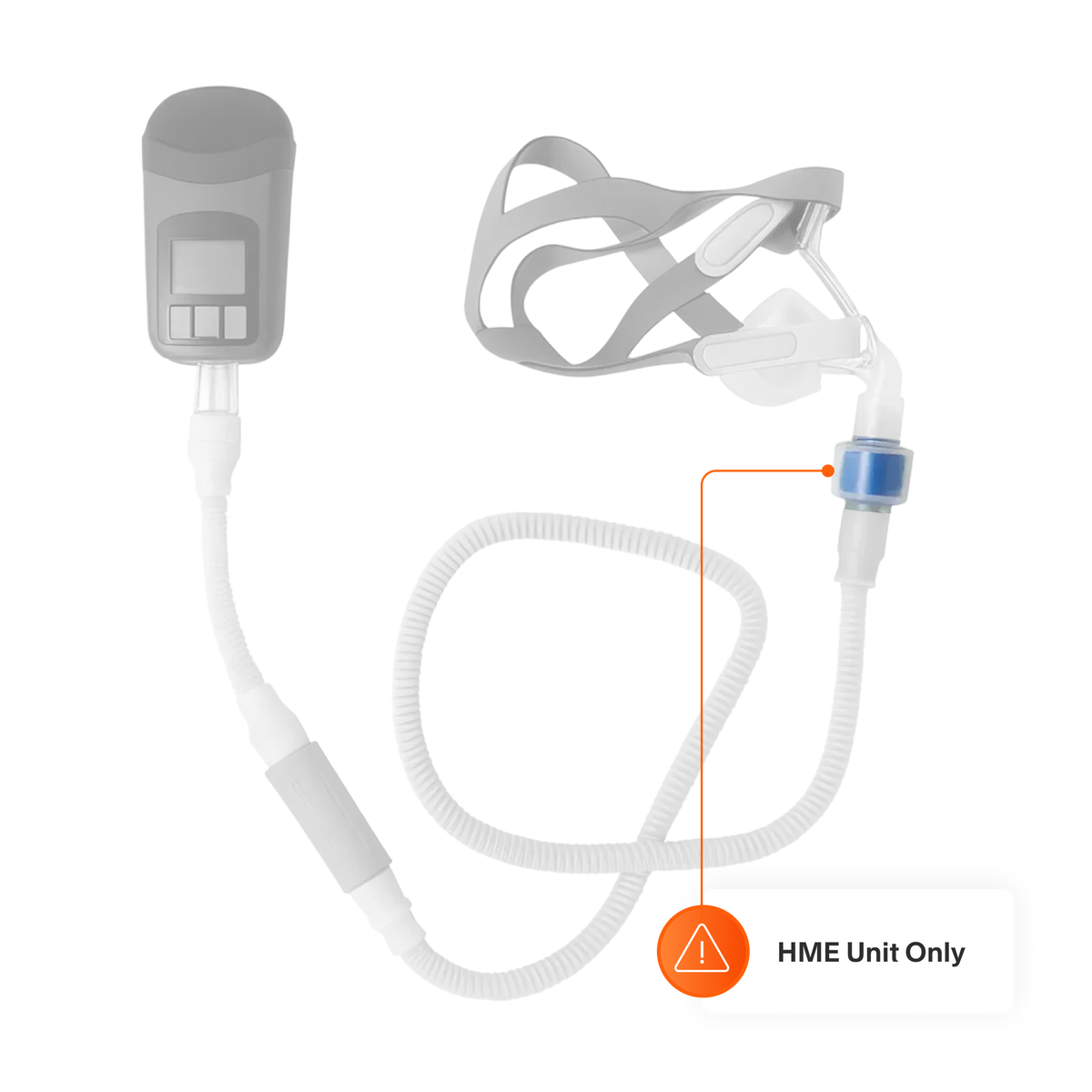 This purchase includes a Heat Moisture Exchange Unit for CPAP Machines only 