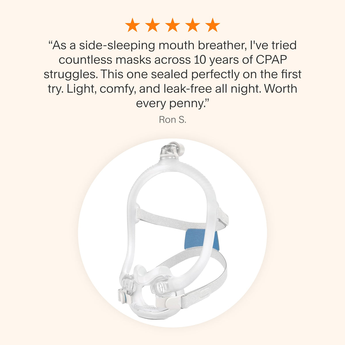 AirFit F30i Full Face CPAP Mask