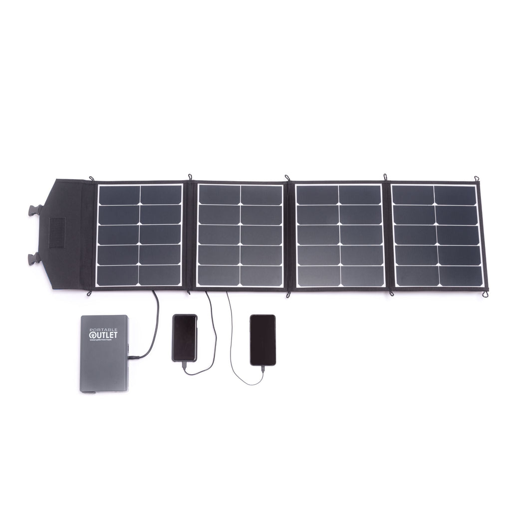 Portable Outlet 18V- 60W Solar Panel Charger