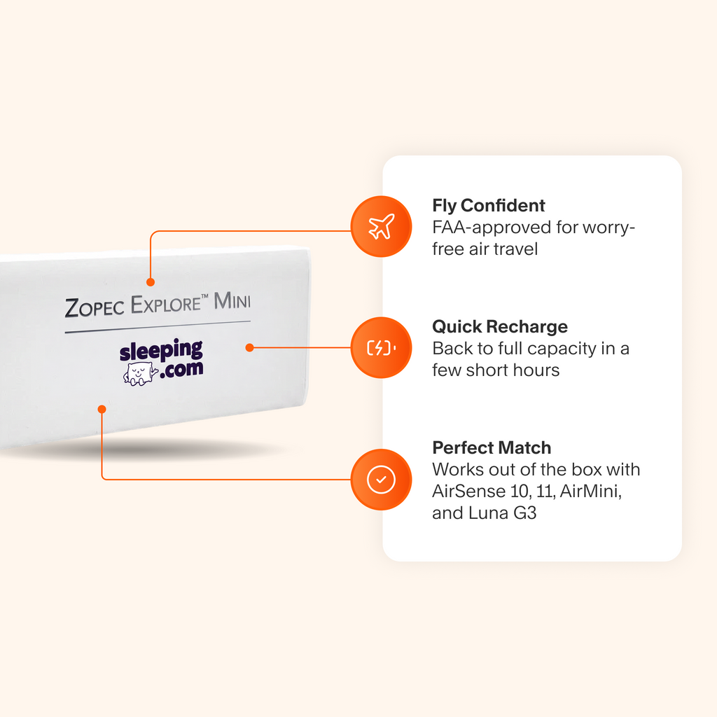 Zopec Explore Mini CPAP Battery