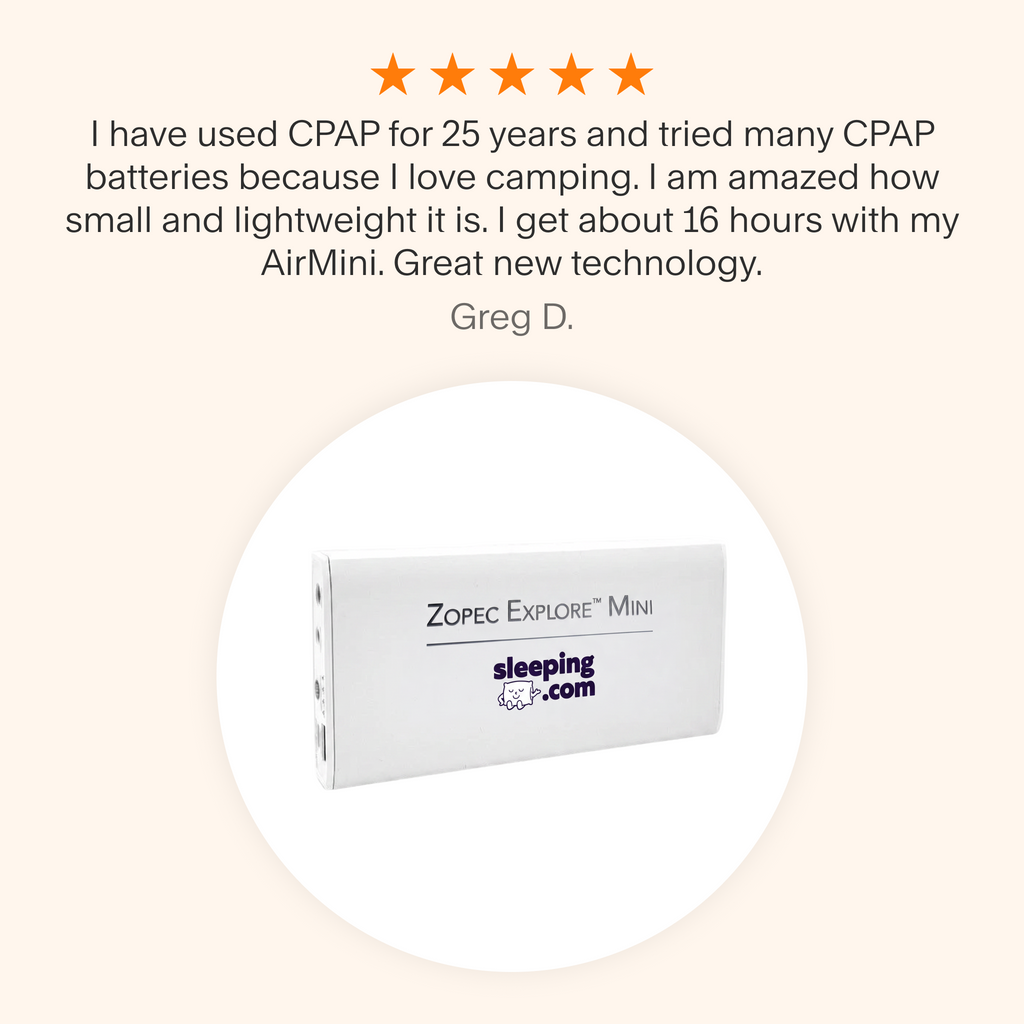 Zopec Explore Mini CPAP Battery