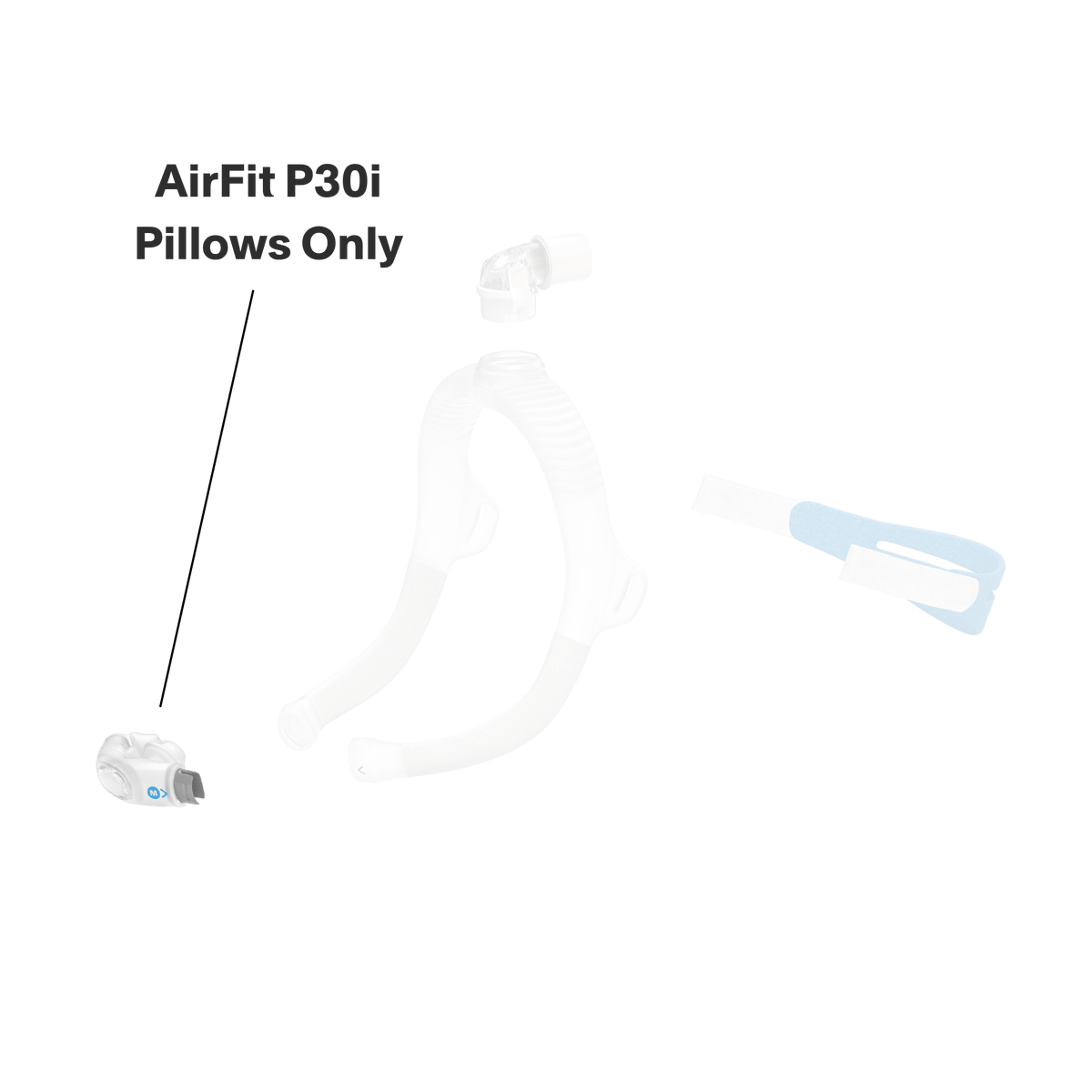 Nasal Pillows for AirFit P30i Nasal Pillow Mask