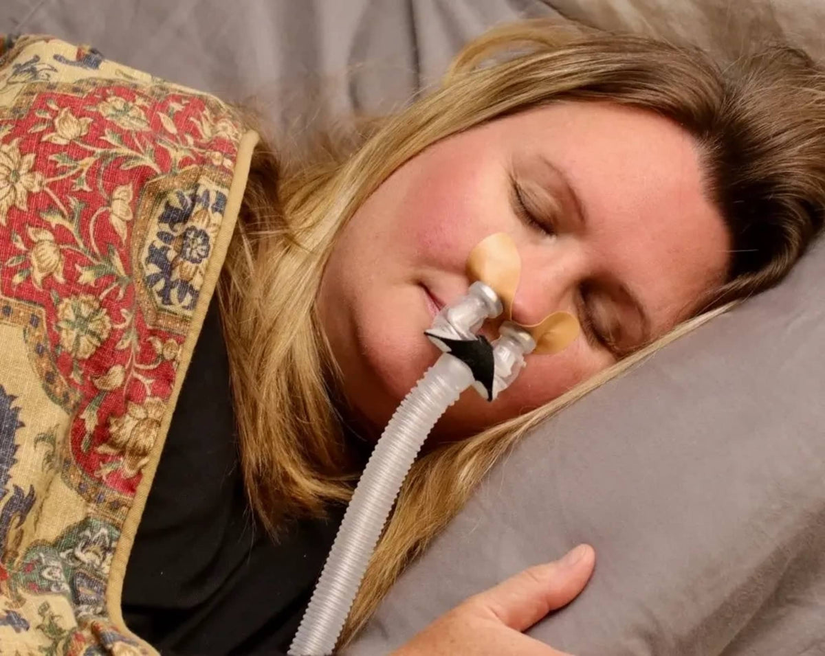 Bleep Eclipse Halos - Female user sleeping