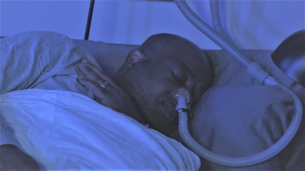 Bleep Eclipse Halos - Male user sleeping