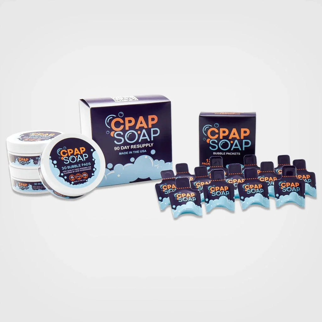 CPAP Soap Bubble Pads + Packets