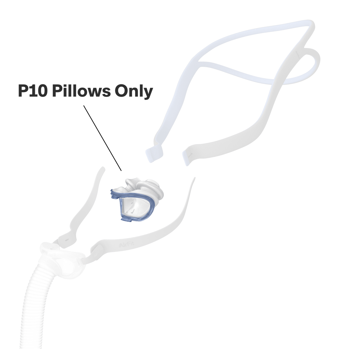 Nasal Pillows for AirFit P10 Nasal Pillow Mask